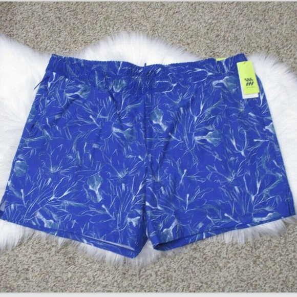 All In Motion Men's UPF Hybrid Shorts Blue XXL - Picture 6 of 12